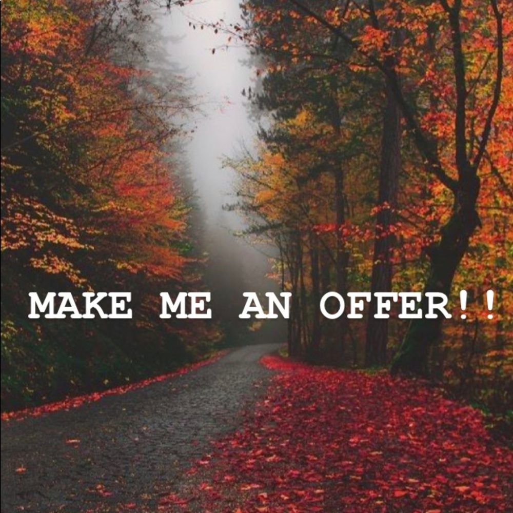 All reasonable offers accepted!